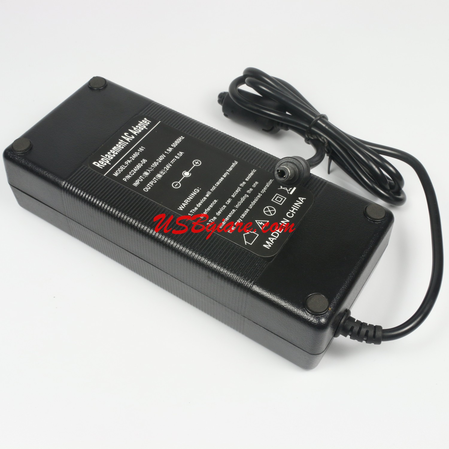 Adapter 24v 6a đầu 5.5x2.5mm pa-2460-161-ảnh 2