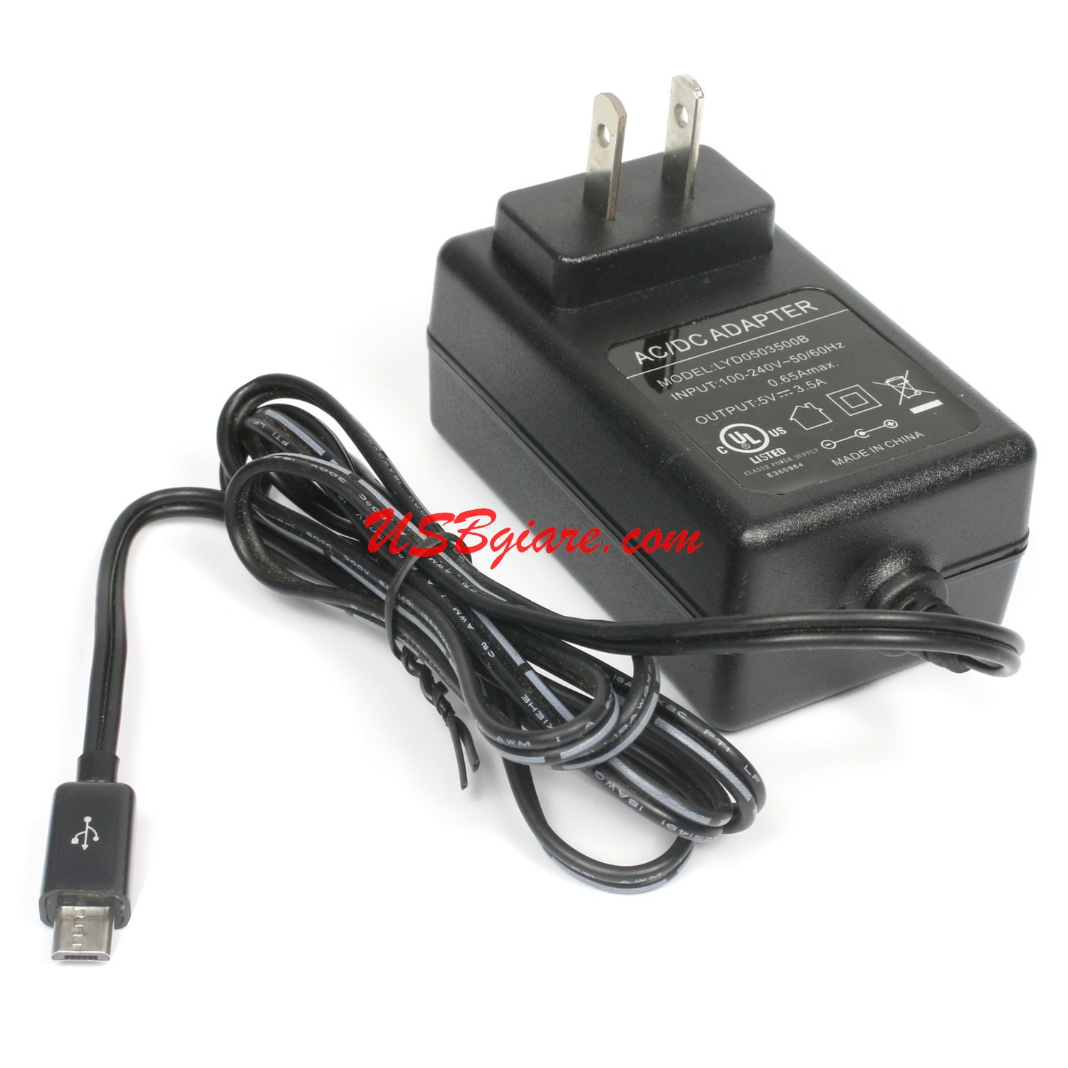 Sạc máy tính bảng Hp Pavilion X2 10 inch 5V 3.5a chân dẹp Micro usb -ảnh 2