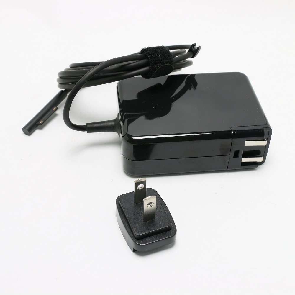 Sạc surface 102w mới 100% hoàn toàn tương thích với surface book, surface laptop, chân cắm có thể tháo rời tiện lợi để đi du lịch