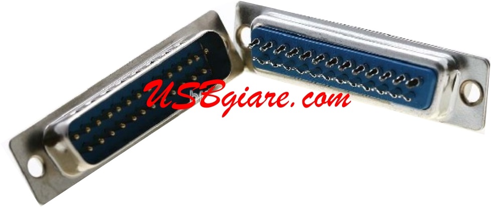 Đầu hàn com 25 đực chân thẳng