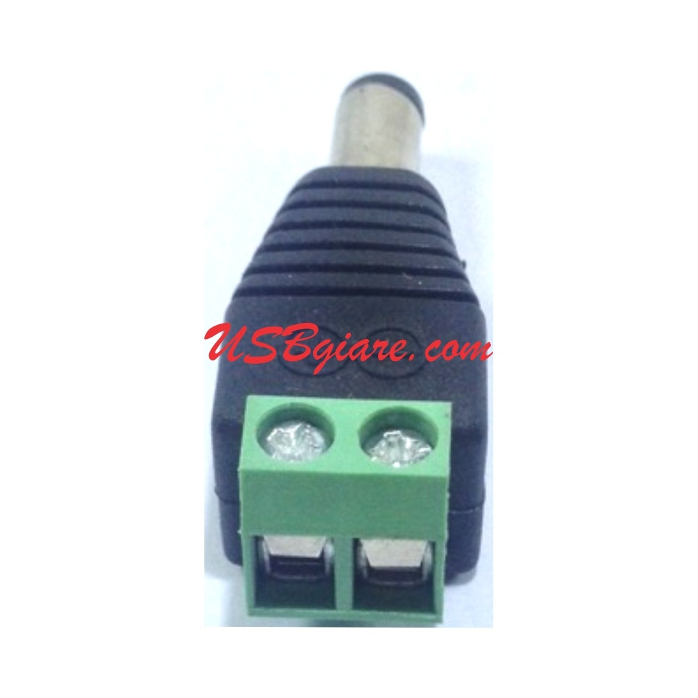 Domino DC 5.5x2.5 đực cho camera