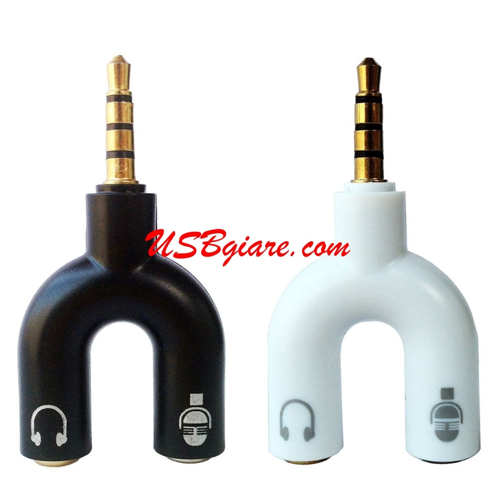 Jack chia Microphone và Headphone chữ U