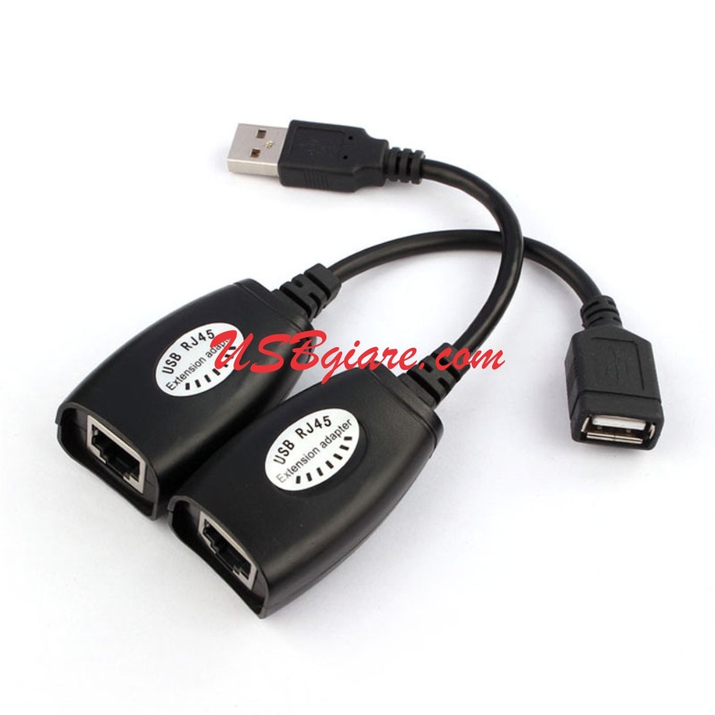 USB nối dài qua cáp mạng có khuếch đại tín hiệu
