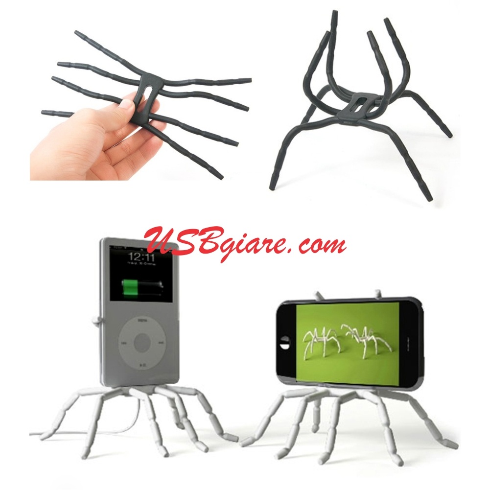 giá đỡ điện thoại hình nhện