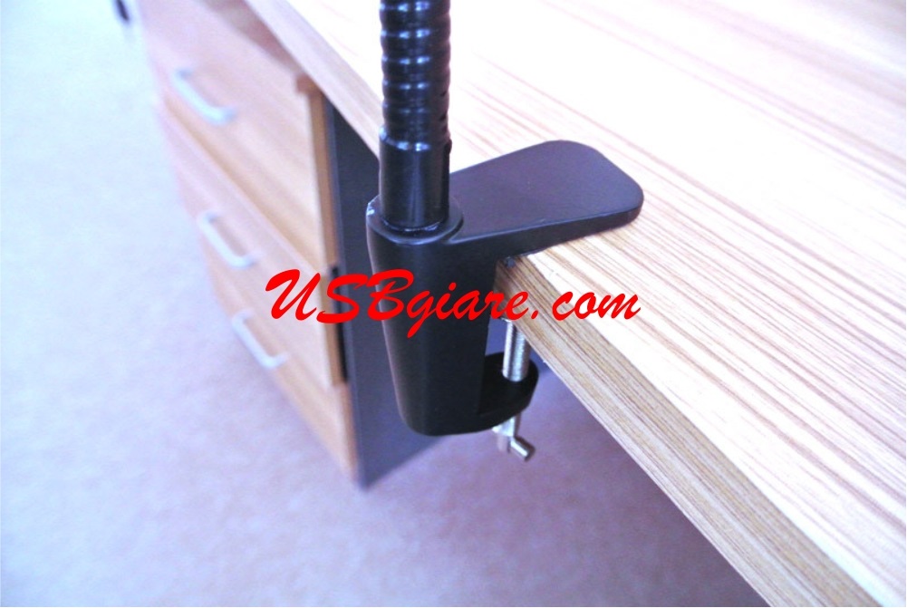 Giá đỡ máy tính bảng kẹp vào bàn giường ngủ LV vặn vít chắc chắn
