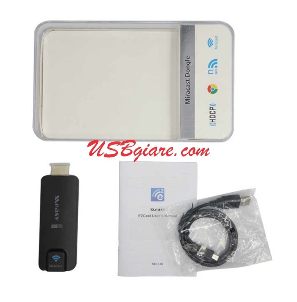 HDMI không dây Wifi display dongle Measy A2W