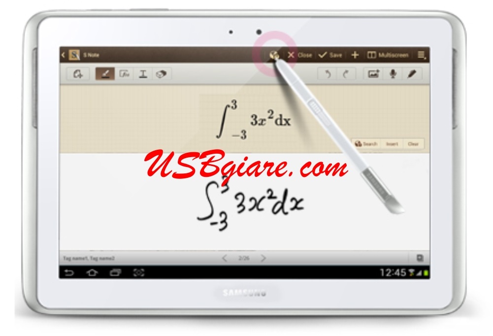 viet ve de dang voi but cam ung samsung galaxy note 10.1