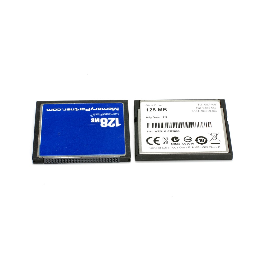 128 Mb Sandisk Compactflash Cf-Karte Cf-Card Compact Industry