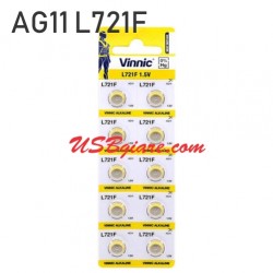 Pin AG11 362 L721F SR721SW SR58 LR721 1.5V Vinnic