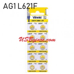 Pin AG1 364 L621F SR621SW SR60 LR621 1.5V Vinnic
