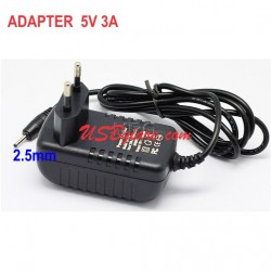 ADAPTER CHO MÁY TÍNH BẢNG 5V 3A ĐẦU VÀNG JACK 2.5MM