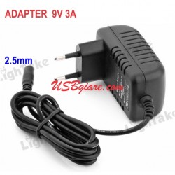 ADAPTER SẠC CHO MÁY TÍNH BẢNG 9V 3A ĐẦU VÀNG 2.5MM