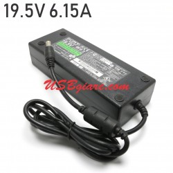 Bộ nguồn (Adapter) cho màn hình, Tivi và Laptop Sony 19.5V 6.15A (6,15A) VGP-AC19V7