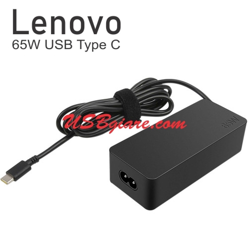 Alimentatore Lenovo 65W USB-C ADLX65XLC3A 20V 3.25A Spina UK (Ricondizionato) - Foto 2