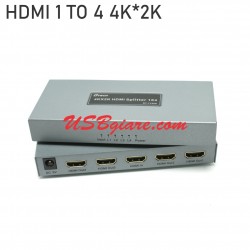 Bộ chia HDMI 1 ra 4 (4K*2K) Dtech DT-7144A