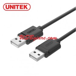 Cáp 2 đầu USB 1.5M (USB2.0 male to male) Unitek Y-C442GBK