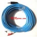 CÁP LOA AUDIO 3.5MM RA RCA 2 ĐẦU BÔNG SEN 10M - CH DTECH