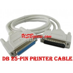 CÁP MÁY IN CỔNG COM 25 CHÂN (DB25) SANG PARALLEL 1.5M