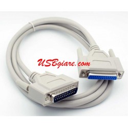 Cáp Com 25 đực cái 3M