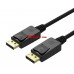 Cáp Displayport 2M chuẩn 1.2 4K 60Hz chính hãng Unitek Y-C608BK