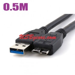 Cáp HDD 3.0 USB-A sang Micro-B 0.5M