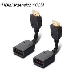 Cáp HDMI nối dài ngắn 10Cm - HDMI extension 10cm cable
