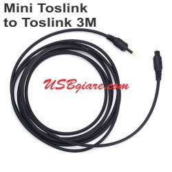 Cáp 3.5mm Toslink sang Toslink optical 3M
