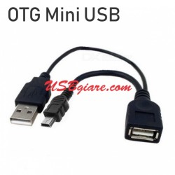 Cáp OTG Mini USB chữ Y có nguồn
