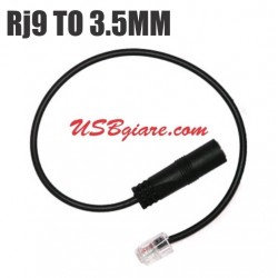 Cáp RJ9 sang 3.5mm Headset Micro + Headphone