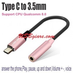 Cáp Type C sang 3.5mm Coolsell chuyển tai nghe cho điện thoại HTC Google Pixel Essential Sharp