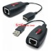 CÁP USB NỐI DÀI 50M QUA CÁP MẠNG CAT5e - CH UNITEK