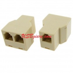Đầu chia RJ11 1 ra 2