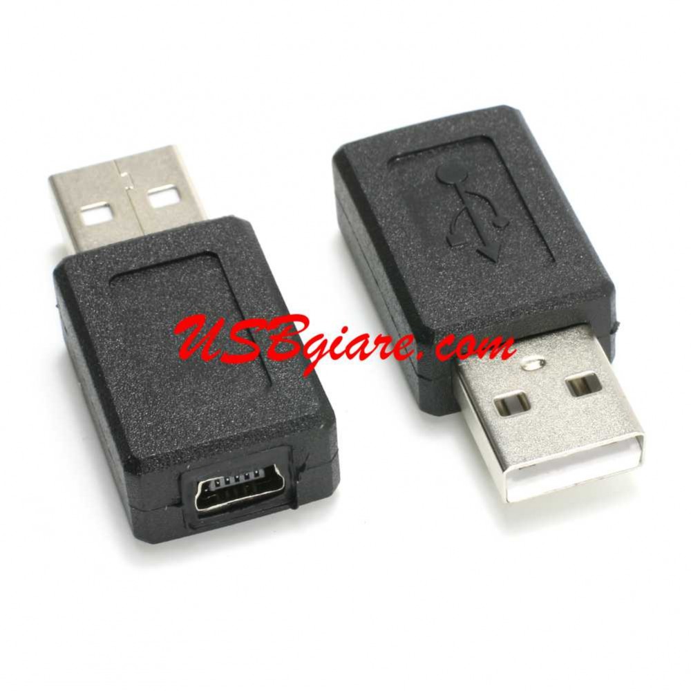 Đầu chuyển mini usb cái sang USB đực