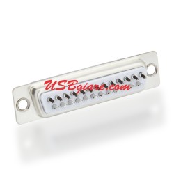 Đầu hàn Com 25 đực chân thẳng (trắng)