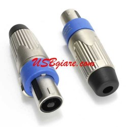 Jack Speakon đực NL4FX (vỏ hợp kim)