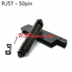 Đầu hàn Jack RJ57 (Amphenol 57JE) 50Pin