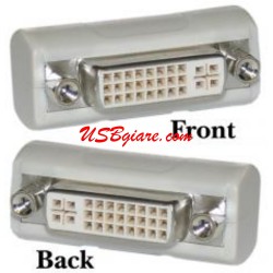 ĐẦU NỐI DVI 2 ĐẦU CÁI - DVI FEMALE TO FEMALE CONNECTOR