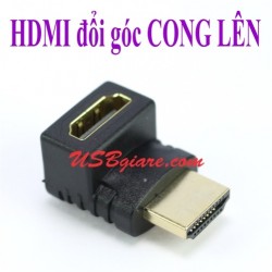 Đầu nối HDMI đực cái cong lên