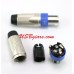 Jack Speakon đực NL4FX (vỏ hợp kim)