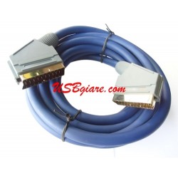 CÁP SCART 2 ĐẦU ĐỰC DÀI 3M CHÍNH HÃNG PHILIPS