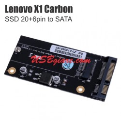 Card chuyển Lenovo ThinkPad X1 Carbon Book 20+6 Pin SSD sang SATA 2.5 inch Riser Card