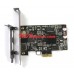 Card ghi hình HDMI 2 cổng 1080P 60fps PCI Express Velocap HD82C